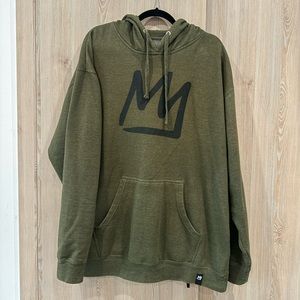 Mammoth Mountain Olive Green Hoodie